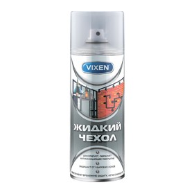 Жидкий чехол VIXEN VX-90101, прозрачный глянцевый, аэрозоль, 520 мл
