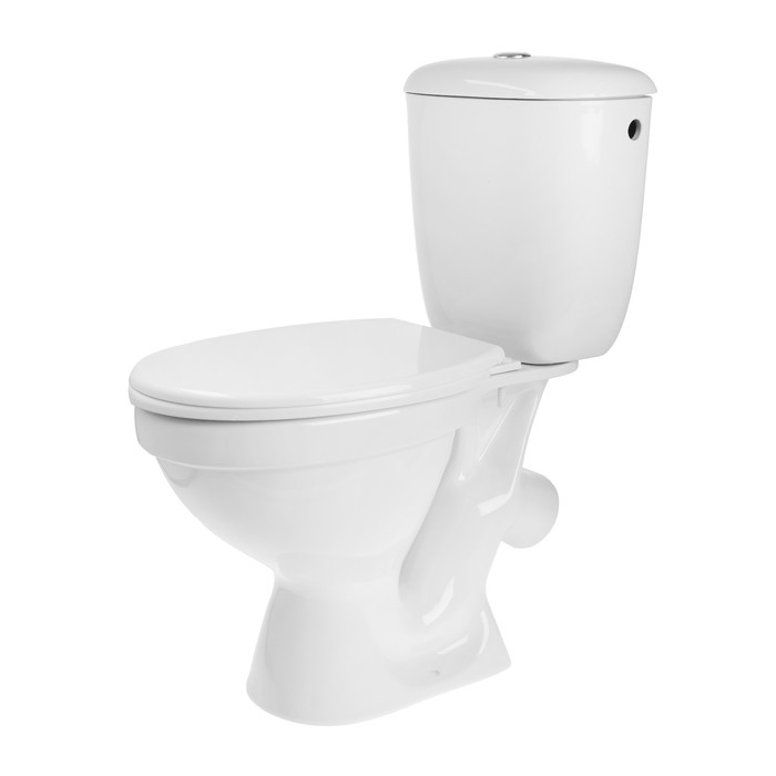 Унитаз компакт \"ЦОП\", бачок, сиденье, арматура - РусЭкспресс