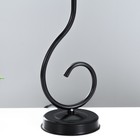 Лампа настольная Буржуа 1х15Вт Е14 16х16х40см черный/коричневый - фото 3498367