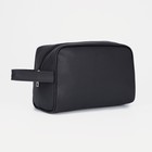 Косметичка дор Стиль, 24,5*16*16см, отдел на молнии, черный - фото 802773013