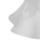 Люстра "Ирис" 1х15Вт Е27 МОДЕЛЬ: BR 00260 черный/белый 28х28х14см - фото 3512001