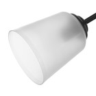 Люстра "Онлайн" (цилиндр) 3х15Вт Е27 МОДЕЛЬ: BR 00231 черный/прозрачный - фото 3498619