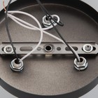 Люстра "Онлайн" (цилиндр) 3х15Вт Е27 МОДЕЛЬ: BR 00231 черный/прозрачный - фото 3498621