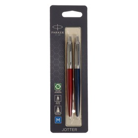 Набор Parker JOTTER CORE VALUE PACK: шар ручка красн/корп+ гел син/корп, 1.0мм, блистер 9372579