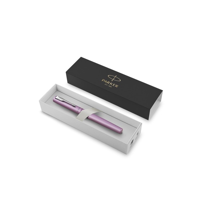 Ручка-роллер Parker VECTOR XL LILAC, тонкая 0.8мм, подар/уп 2159778 - фото 5011872