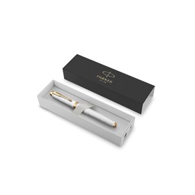 Ручка перьевая Parker Im Premium Pearl GT, 1.0мм, жемчужная, подар/уп 2143652