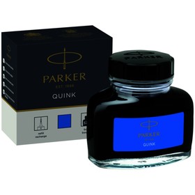 Чернила д/перьевой ручки Parker Bottle Quink, синие смыв, 57мл, флакон в подар/уп 1950377
