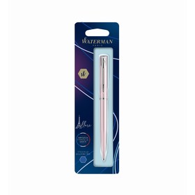 Ручка шариковая Waterman ALLURE PASTEL, 0,7 мм (F), розовый корпус, блистер 2122722 9399716