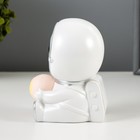 Ночник "Мишка в космосе" LED 4000K  батарейки LR44 белый 8.5х9,9х13.5 см - фото 802847495