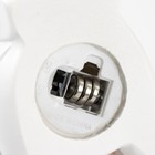 Ночник "Мишка в космосе" LED 4000K  батарейки LR44 белый 8.5х9,9х13.5 см - фото 802847499