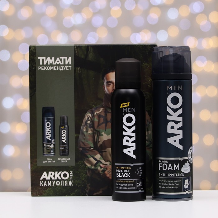 Arko men пена для бритья 200мл anti-irritation