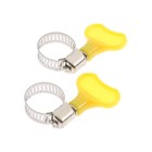 Хомут червячный с ключом Park, диаметр 12-20 мм, ширина 8 мм, нержавеющая сталь, 2 шт. - фото 802801170 Хомут червячный с ключом Park, диаметр 12-20 мм, ширина 8 мм, нержавеющая сталь, 2 шт. - фото 802801170