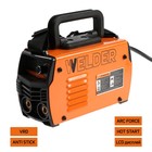 Сварочный аппарат Welder MMA-200A LCD, 4.4 кВт, 20-200 А, 1.6-3.2 мм, LCD дисплей, 2 кабеля 9443150 - фото 6870036