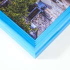 Фоторамка дерево с20 30х40 см, голубая - фото 802866114