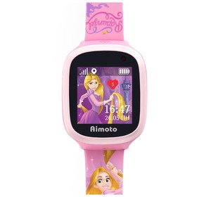 Детские смарт-часы Aimoto Disney "Рапунцель", 1.44", GPS, камера,SOS, местоположение, звонок