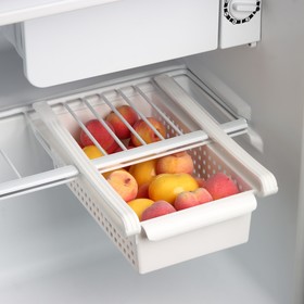 Органайзер для холодильника 23,5х14,7х7,7см "Лофт", цвет белый