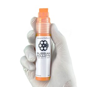 Маркер Russian Roulette 15мм 40мл "Orange paint"