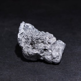 Камень натуральный, сувенир "Жеода серебряная", 6х6х4 см