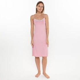 Ночная сорочка женская, цвет светло-розовый, размер 48