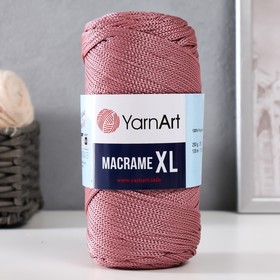 Пряжа "Macrame XL" 100% полиэстер 130м/250г (141 амарант) 9465017