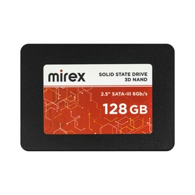 Накопитель SSD Mirex, SATA III, 128 Гб, 2.5"
