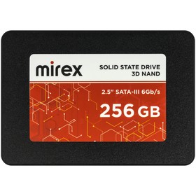 Накопитель SSD Mirex, SATA III, 256 Гб, 2.5"