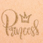 Полотенце Этель  "Принцесса Тиффани" 30х60 см, цвет  персиковый, 100% хлопок, 320 гр/м2 - фото 802899219