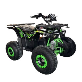 Квадроцикл MOTAX ATV Grizlik E1500 R, ROAD, черно-зеленый