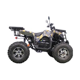 Квадроцикл MOTAX ATV Grizlik E3000 R, ROAD, желтый камуфляж