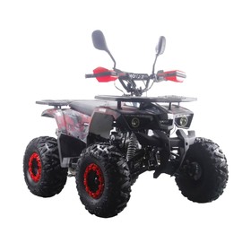 Квадроцикл бензиновый MOTAX ATV Grizlik LUX 125 cc NEW, красный камуфляж