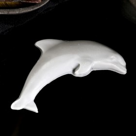 Фигурное мыло "Дельфинчик" серебристый, 50гр
