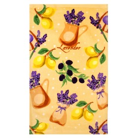 Махровое полотенце «Прованс» размер, 30x50 см, цвет бежевый