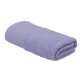 Махровое полотенце «Коврик» размер, 50x70 см, цвет синий