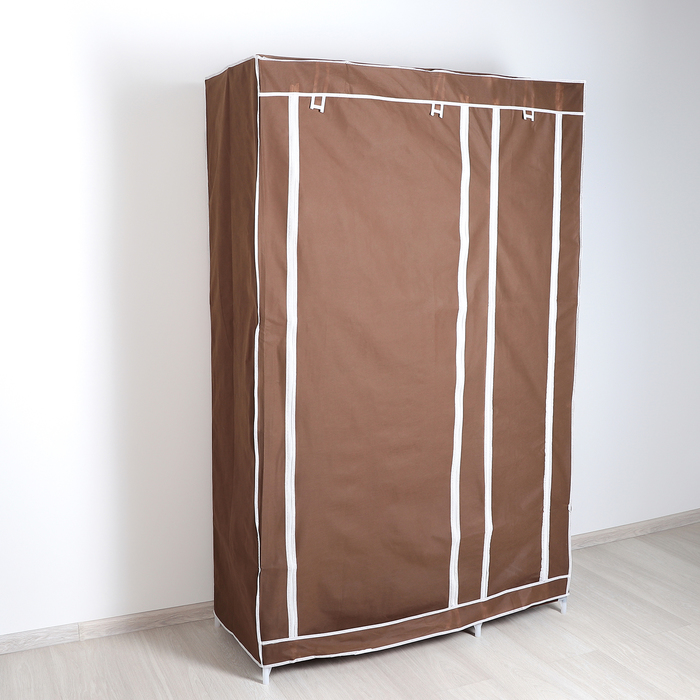 Шкаф для одежды 110х45х175 см, цвет кофейный