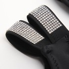 Купальник женский раздельный MINAKU со стразами цвет чёрный, размер 42 - фото 803031191