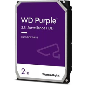 Жёсткий диск WD WD22PURZ Surveillance Purple, 2 Тб, SATA-III, 3.5"