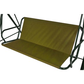 Усиленное тканевое сиденье для садовых качелей 130x50/44 см, оксфорд 600, олива