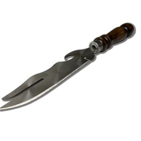 Нож шампурный Grillux, нержавеющая сталь, с деревянной ручкой