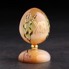Сувенир  " Яйцо пасхальное с вербой", селенит - фото 7657651