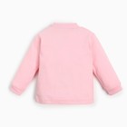 Кофточка для девочки, цвет розовый, рост 62-68 см - фото 803032555