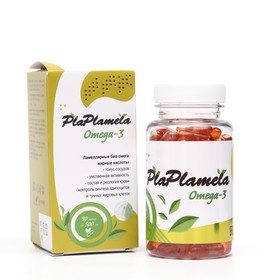 Омега-3 PlaPlamela, 90 капсул по 500 мг