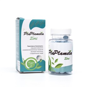 Цинк PlaPlamela, 120 таблеток по 600 мг