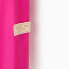 Куртка (ветровка) на флисе для девочки, цвет малиновый, рост 116-122 см - фото 802992956