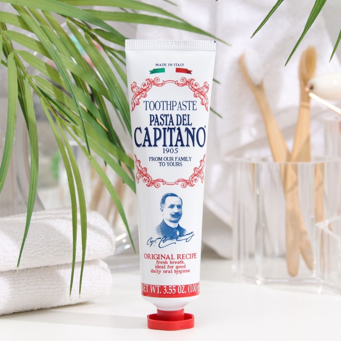 Pasta del Capitano 1905 зубная паста оригинальный рецепт 75мл. Паста. Пастарезан. Зубная паста pasta del Capitano профилактика камня фото.