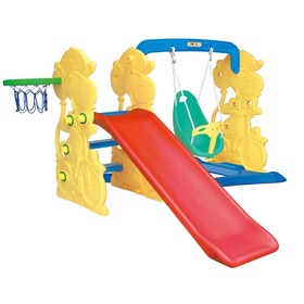 Детский игровой комплекс «Жираф»: горка, качели