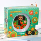 Набор посуды 3 предмета "Чебурашка" в подарочной упаковке 9509501 - фото 108015773