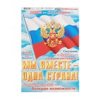 Гирлянда с плакатом "Любимая Россия!" флаг, длина 250 см, А3 - фото 130494569