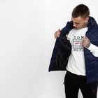 Жилет утепленный мужской, цвет тёмно-синий, размер 52 - фото 803099958