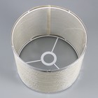 Абажур E27 серый 25х25х20см - фото 803043999