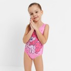 Купальник детский "Pinkie Pie", My Little Pony, рост 104 см, розовый - фото 803046318